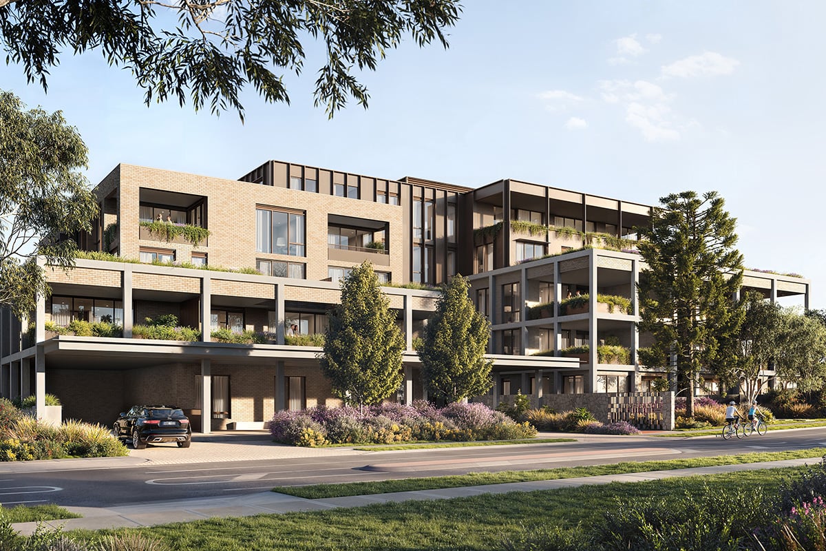 St. Francis exterior render