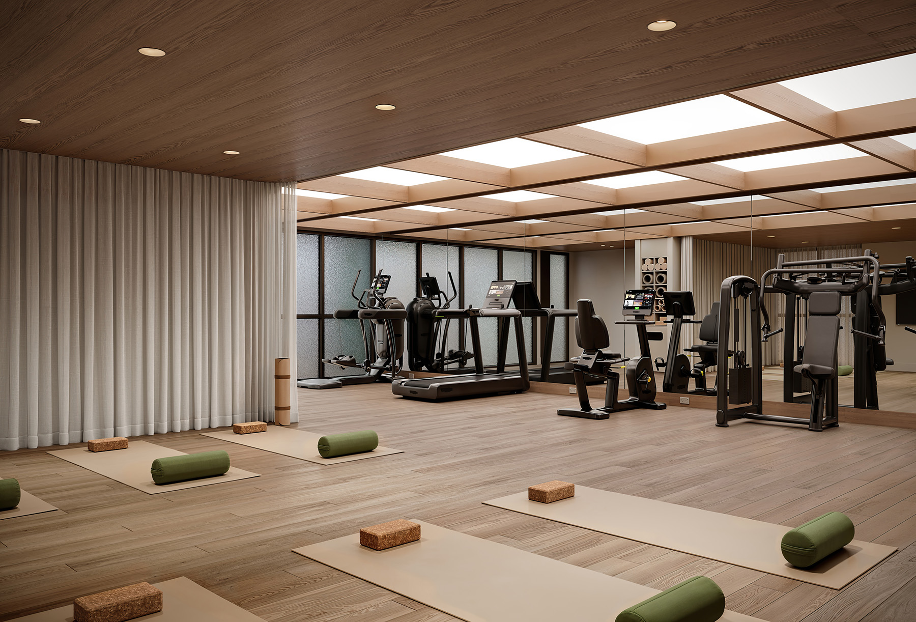 St. Francis gym render
