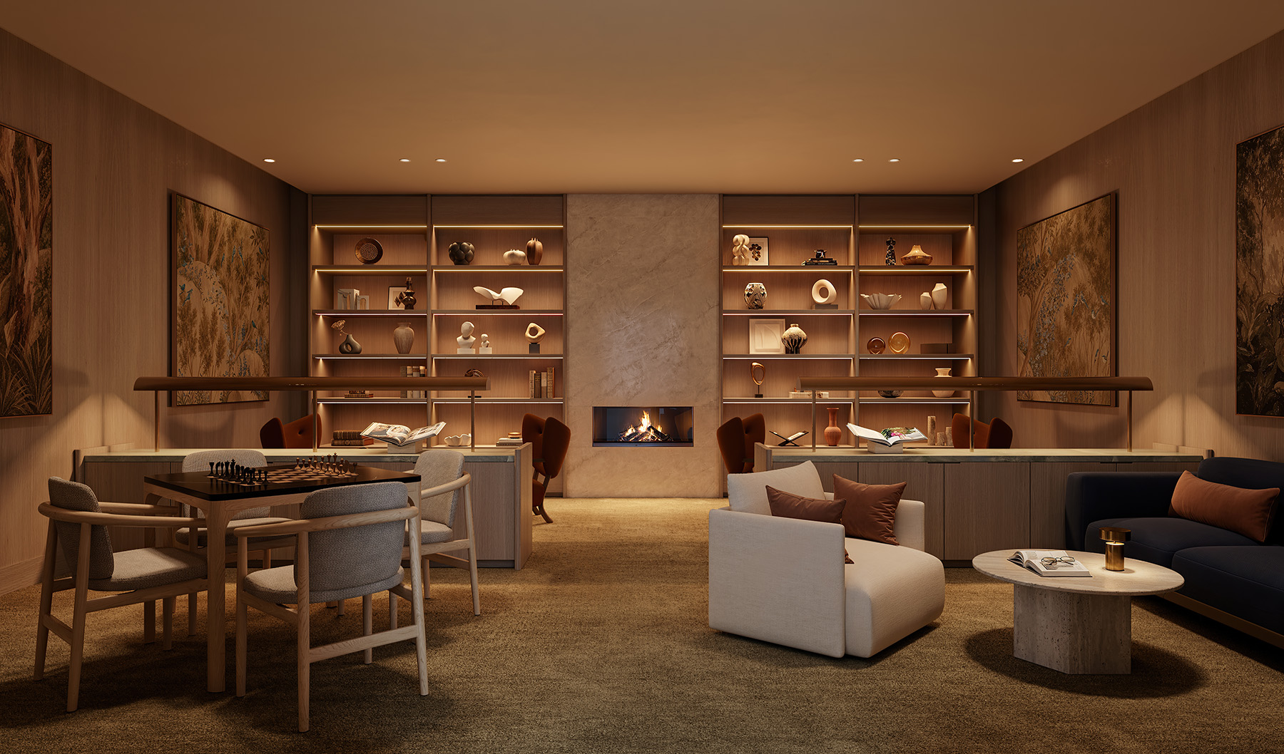 St. Francis library render
